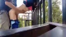 Ngentot Di Balkon Rumah Kosong